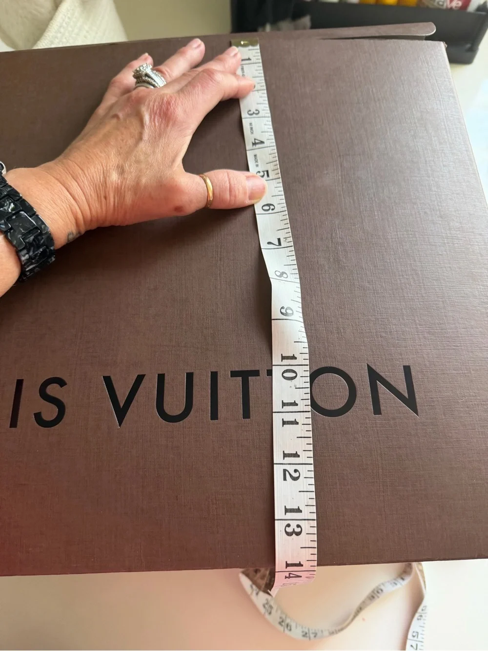 authentic vintage Louis Vuitton box